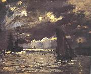 Claude Monet A Seascape Sweden oil painting artist